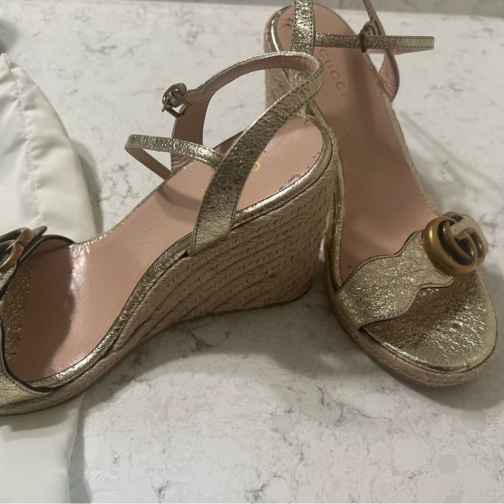 Gucci shoes espadrille sandal